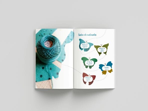 libro metamorfosis para confeccionar una colcha de patchwork