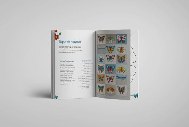 libro metamorfosis para confeccionar una colcha de patchwork