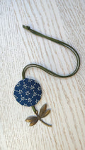 kit para confecccionarte un collar con bordado sashiko