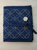 kit guarda plantillas de sashiko para organizar hilos, agujas y plantillas de sashiko