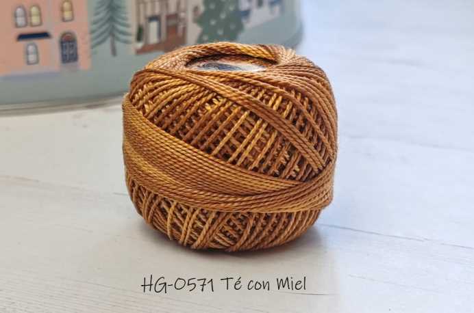hilos giza Tomatwins matizados para bordar, acolchar, punchneedle, y bisuteria en ganchillo