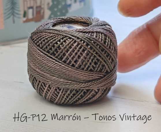 hilos giza Tomatwins matizados para bordar, acolchar, punchneedle, y bisuteria en ganchillo