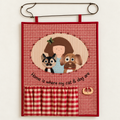Kit mini quilt «Como el perro y el gato» | Tomatwins