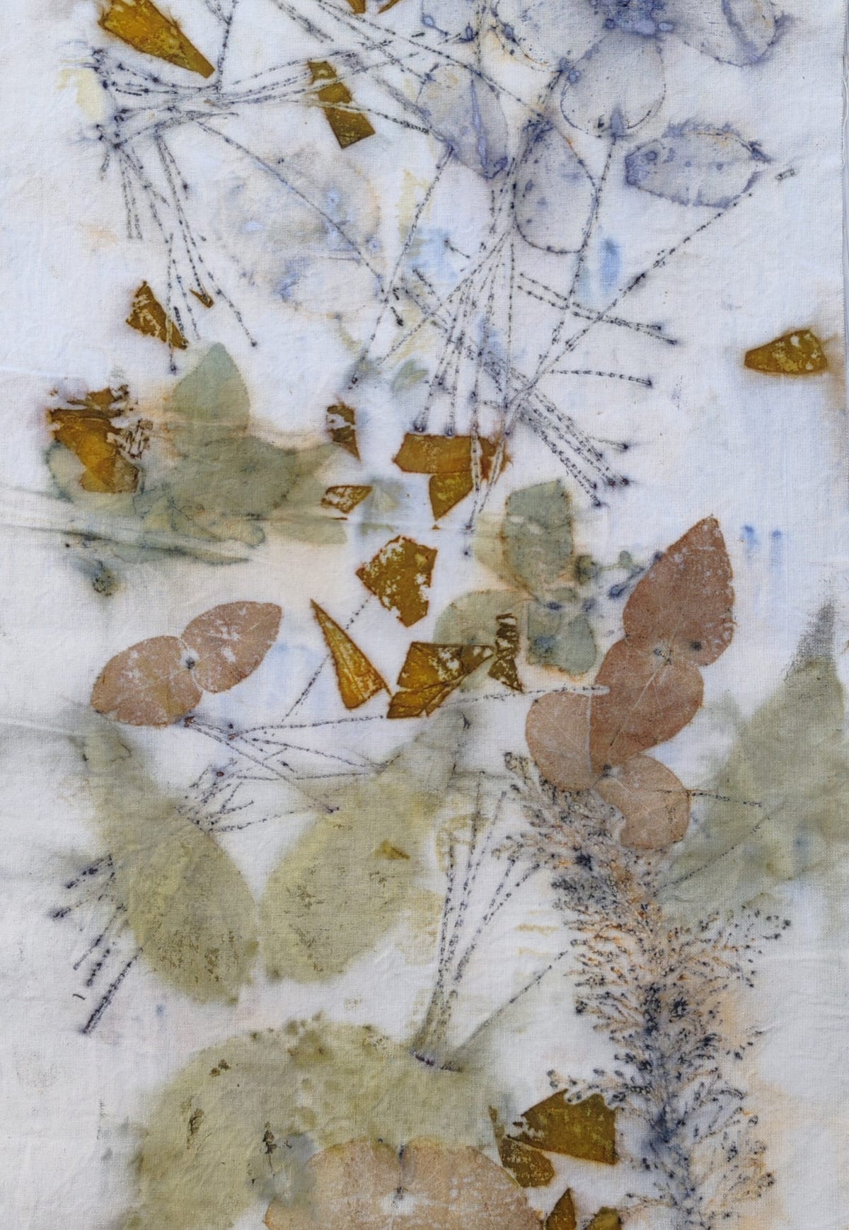 curso online de estampación botánica - ecoprint